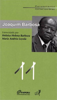 Capa do livro "Joaquim Barbosa"