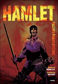Capa do livro "Hamlet"