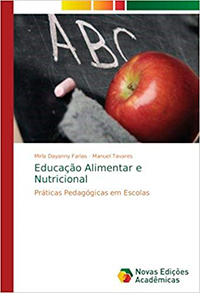 Capa do livro Educação alimentar e nutricional: práticas pedagógicas em escolas