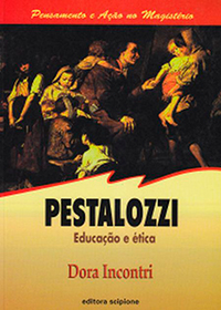 Capa do livro "Pestalozzi, educação e ética"