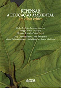 Capa do livro Repensar a educação ambiental um olhar crítico