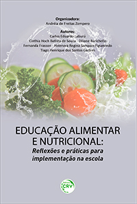 Capa do livro Educação alimentar e nutricional: reflexões e práticas para implementação na escola
