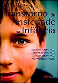 Capa do livro Transtorno da ansiedade na infância