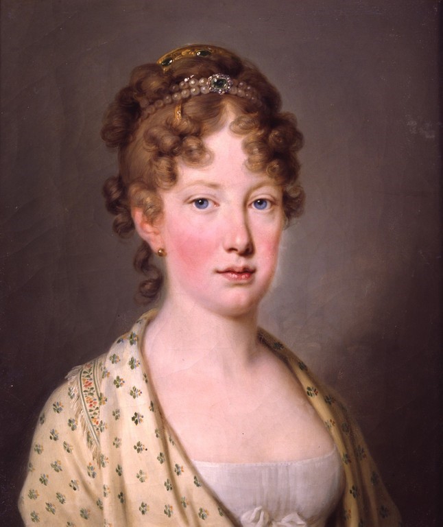 Foto da imperatriz Leopoldina, esposa de Dom Pedro I