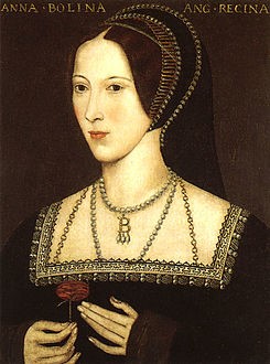 Pintura de Ana Bolena em 1533