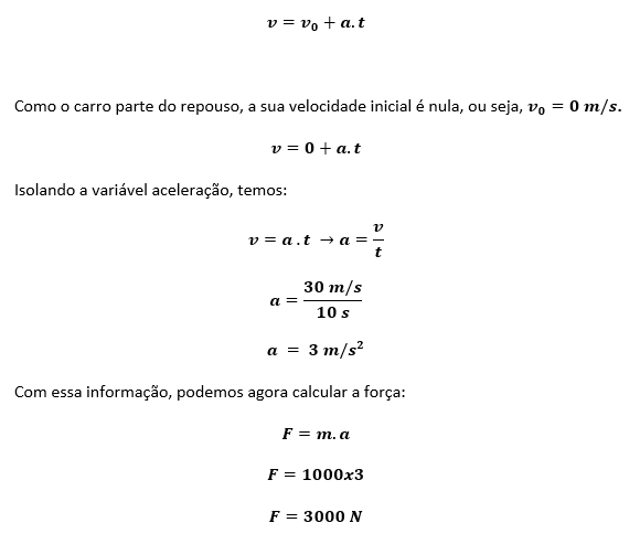 2ª Lei de Newton - Fórum TutorBrasil - Matemática, Português