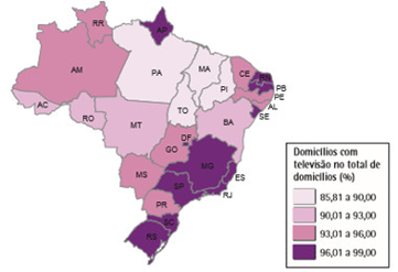 divisão estados brasil