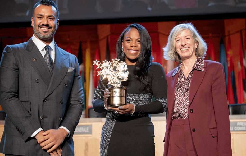 Keishia Thorpe vencedora global teacher prize 2021