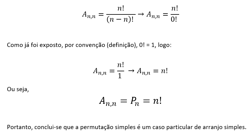 COMBINAÇÃO SIMPLES, ANÁLISE COMBINATÓRIA